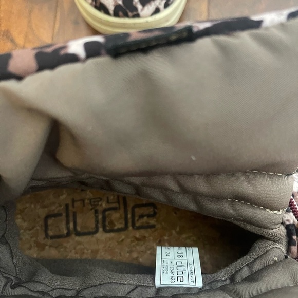 NWOB HeyDude Margot Eco Leopard Boot Size 7 - Picture 5 of 6